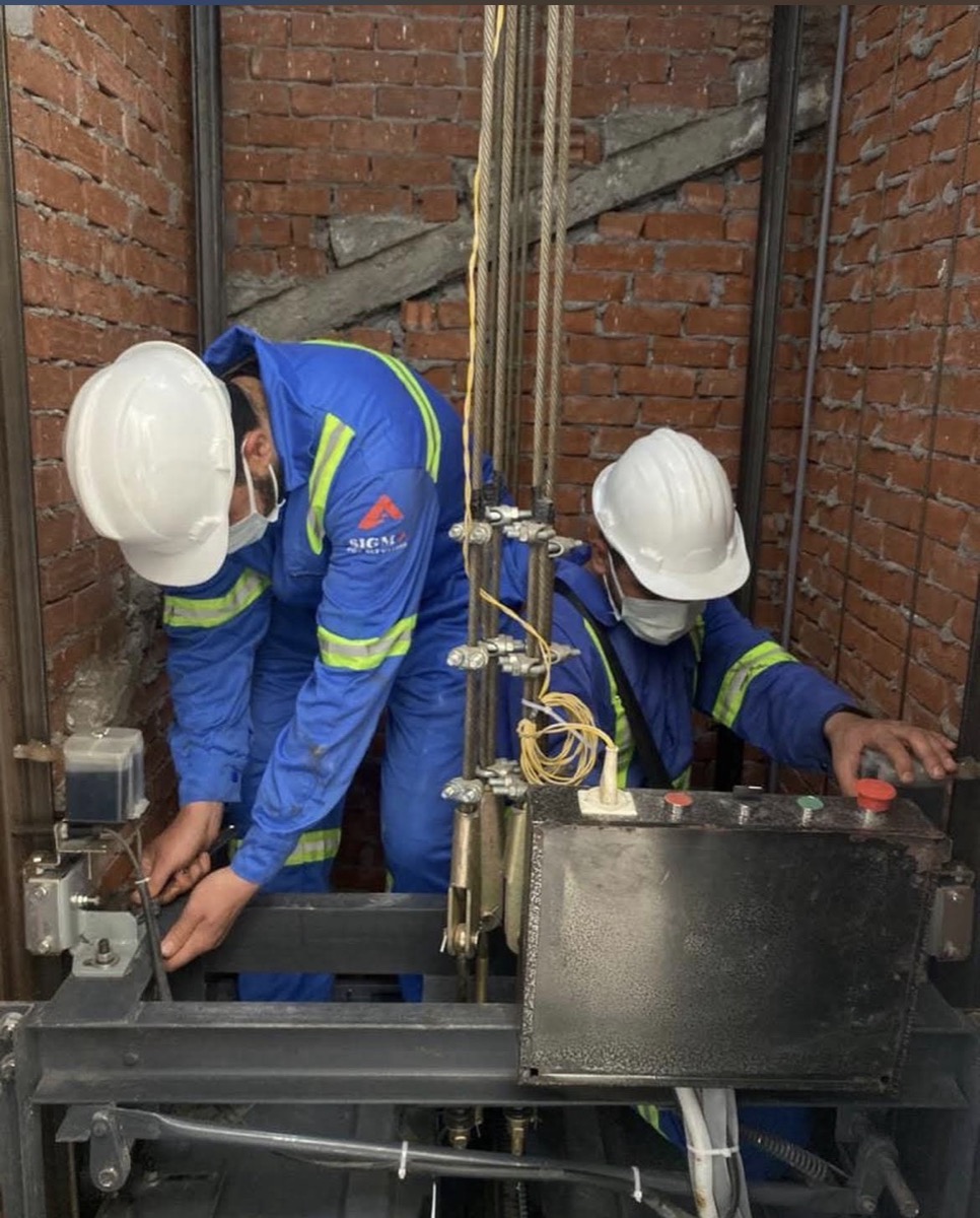 مشروع طوسون (8 مصاعد PLC)